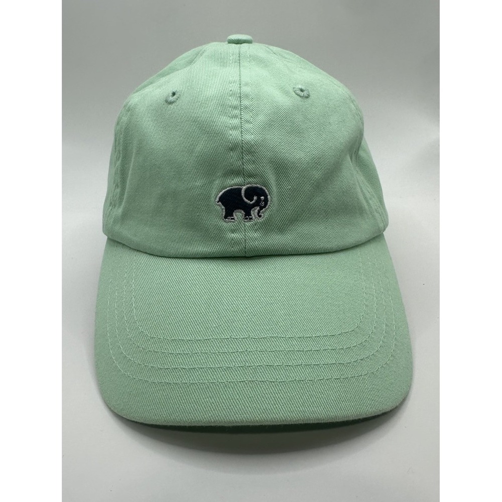 Ivory Ella Hat Cap‎ Women's Green Adjustable Elephant Strapback Embroidered